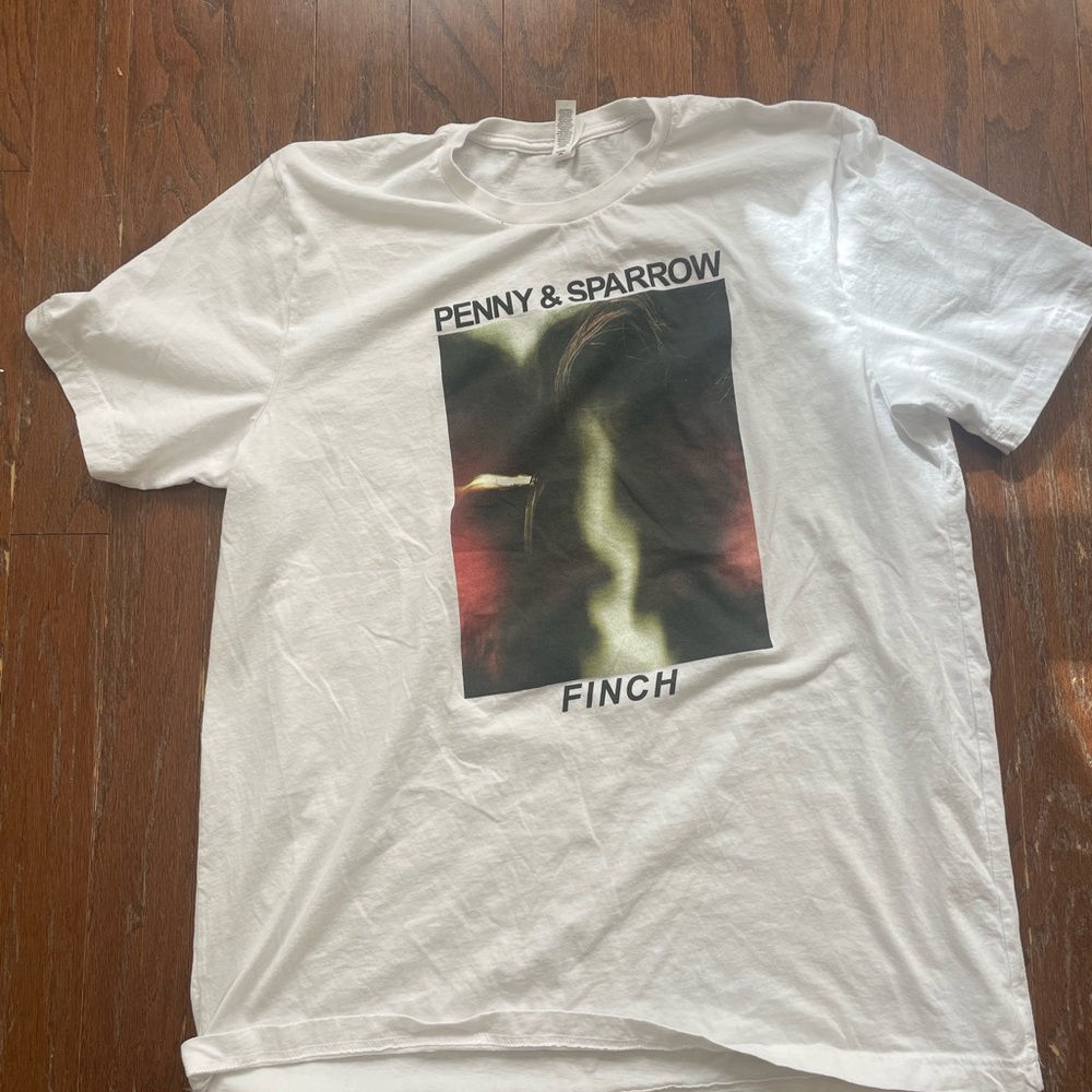 White Graphic Tee